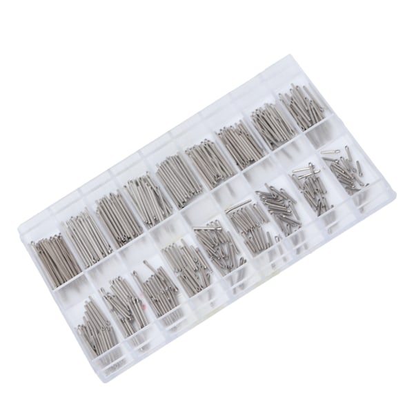 Klocka Split Pins Alloy Watch Band Link Cotter Pins Spring Bars Verktyg i 18 olika storlekar