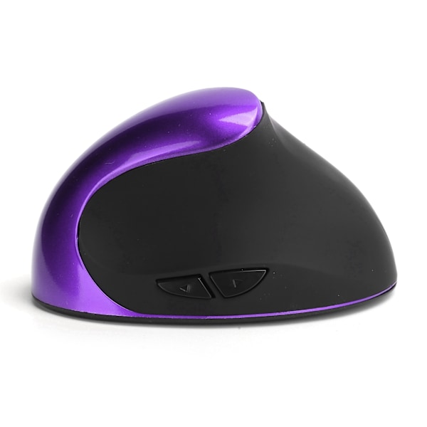 Optisk Vertikal Mus Trådløs 3. Generasjon Høyre Hånds Ergonomisk Grep Kontor Gaming Datamus Lilla