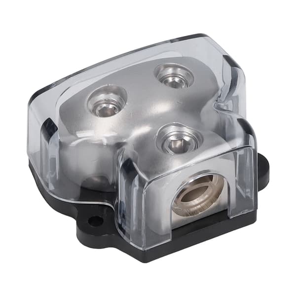 Car Stereo Amplifier Splitter 2 Way Power Distribution Block Ground Distribution Connection Block