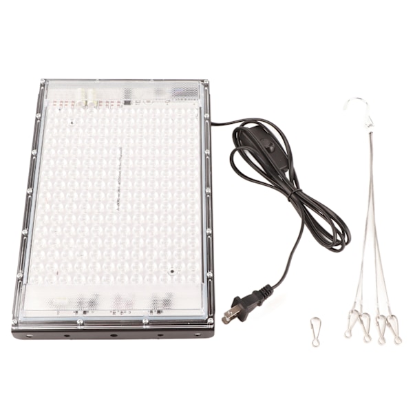Solarielampa 192 lysdioder 460nm helblå lampa Bärbar garvlampa för ansiktskropp 100W 85‑265V US-kontakt