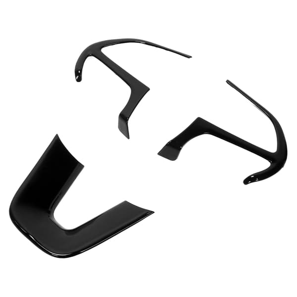 3 stk Ratfælge Trim til Dodge Challenger Charger Durango 2015-2019 Sort