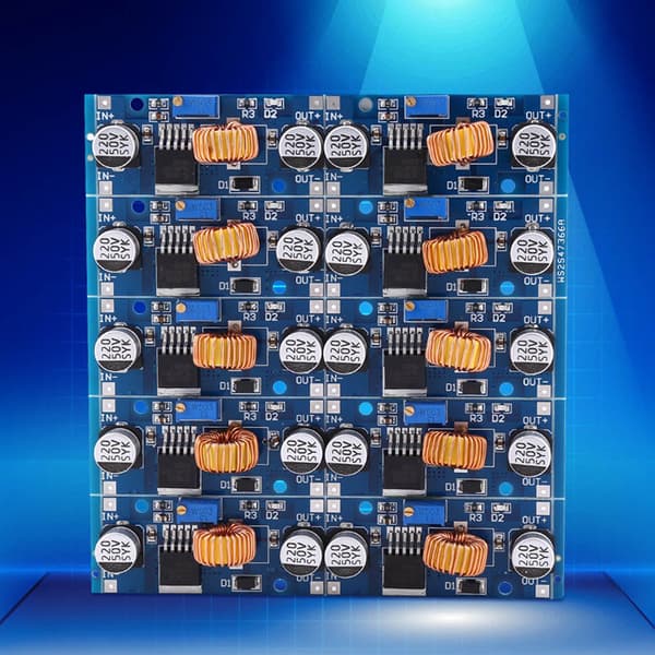 10 stk. 5A XL4015 DC-DC Step Down Justerbart Strømforsyningsmodul Lithium Oplader