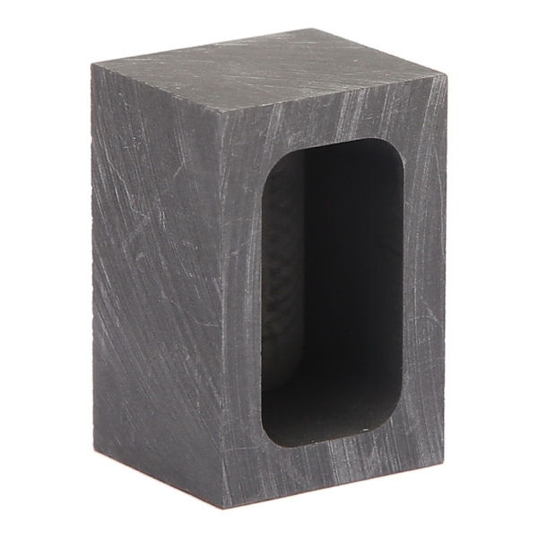 Rectangular Graphite Ingot Mold Jewelry Metal Refining Crucible for Melting Casting Gold Silver Copper