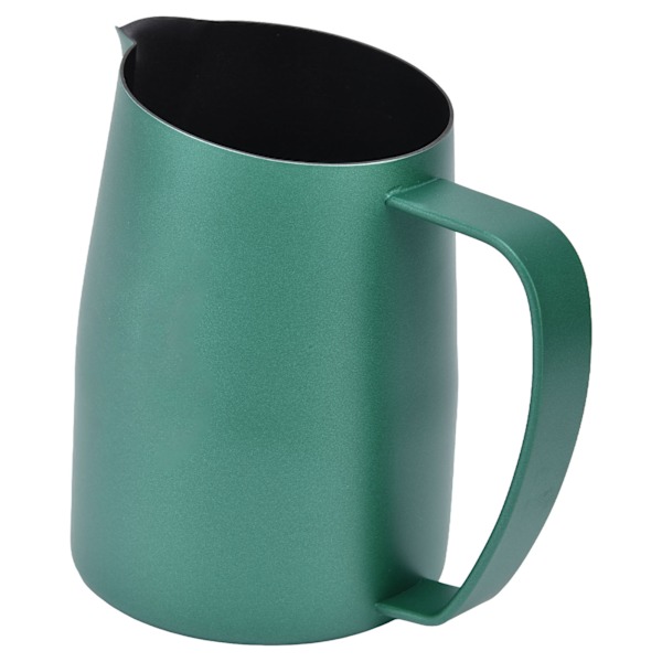 Fortettet melkeskummingkanne spiss tut skummekrus 450 ml med fasad topp PTFE-belegg for kaffemaskin CafeGreen