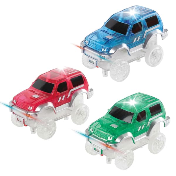 Magnetisk lekebil, kompatibel med racerbane, 3 deler[LD]