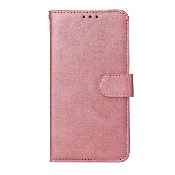 Kompatibelt för Honor X5c Plus Plånboksfodral PU-läder Folio Flip-fodral Pink
