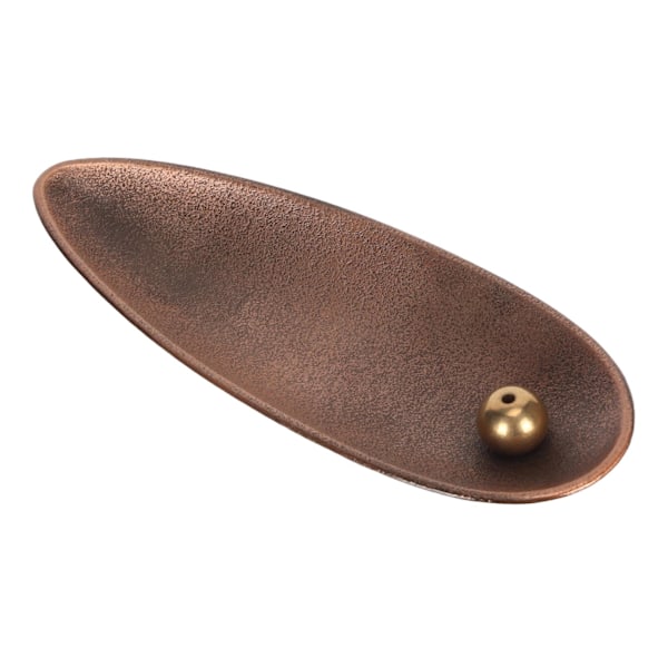 Blad Røgelsesbrænder Lindre Træthed Vintage Elegant Røgelsespindeholder til Soveværelse Meditationsrum Antik