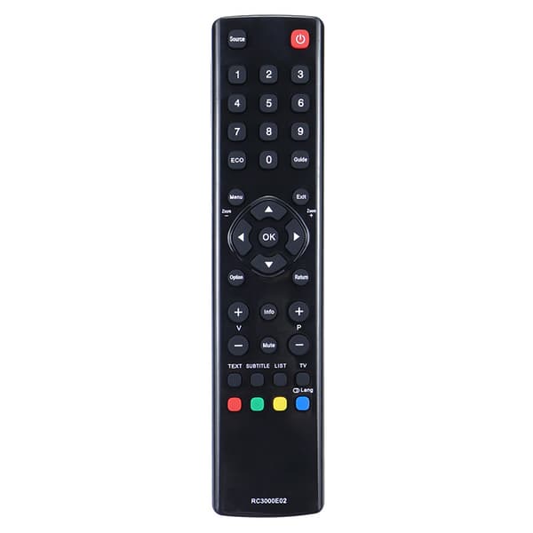 Thomson fjernkontrollerstatning Kompatibel med Thomson RC3000E02, Thomson universalfjernkontroll[LD]