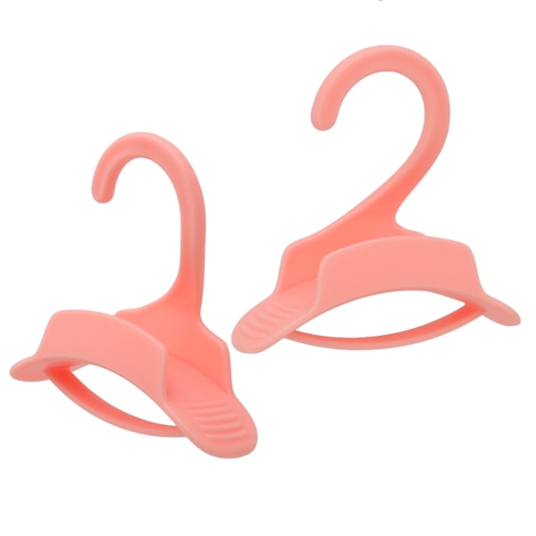 Handväska Hanger Multifunktion Utrymmesbesparande Handväska Organizer Krok för Handväska Ryggsäckar Kläder Rosa