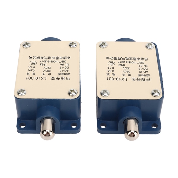 2st Resebrytare LX19 001 AC380V DC 220V 5A gränslägesbrytare Automatisk återställning övervägsgränsläge