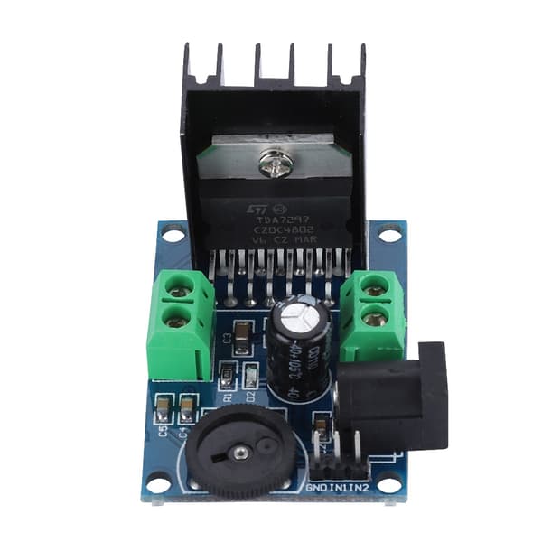 Dual Channel Digital Stereo Audio Power Amplifier Module Board TDA7297 2*15W