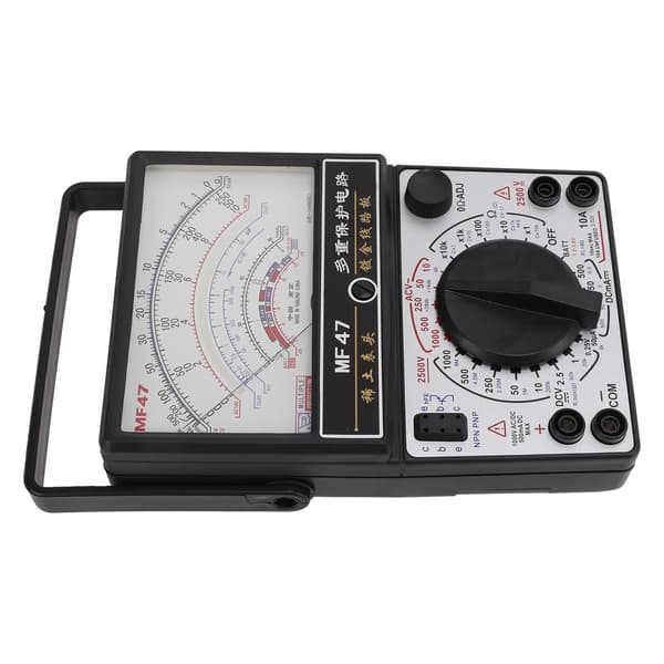 MF47 Intern Magnetisk Pegemultimeter Høj Præcision Analog Multimeter Voltmeter til Industri