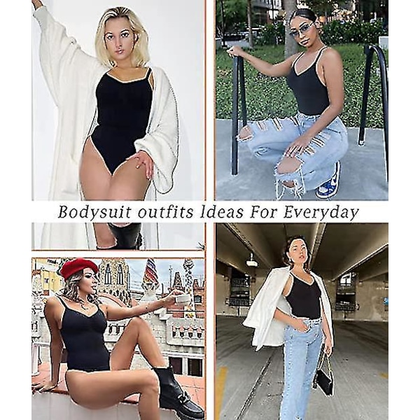 Formende trusekroppformer for kvinner, magekontroll-shapewear, rumpeheving - Svart XXXL