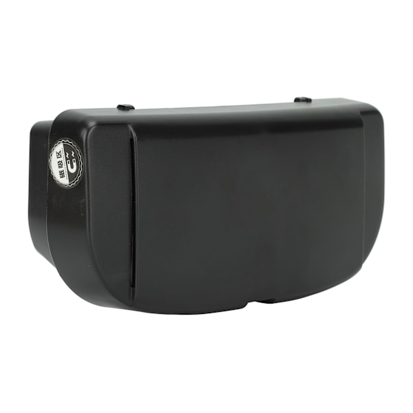 Multifunktionel bil solbrillerholder Bil Solskærm Solbrilleretui Holder Briller Organizer Box med klemme Sort