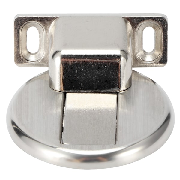2 sæt rustfrit stål magnetisk dørstopper Holder Magnet Dørstopper Dørstop Tilbehør (Børstet farve)