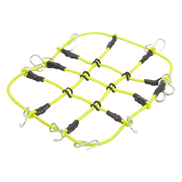 RC Bagagenät Simulering Dekorativt RC Crawler Bil Bagagenät för Traxxas TRX4M 1/18 RC Tillbehör Gul