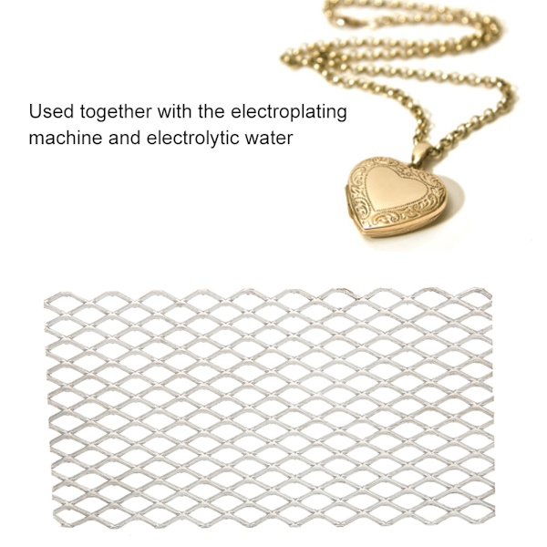 Titanium Mesh Heat Corrosion Resistant Jewelry Making Plating Processing Tool