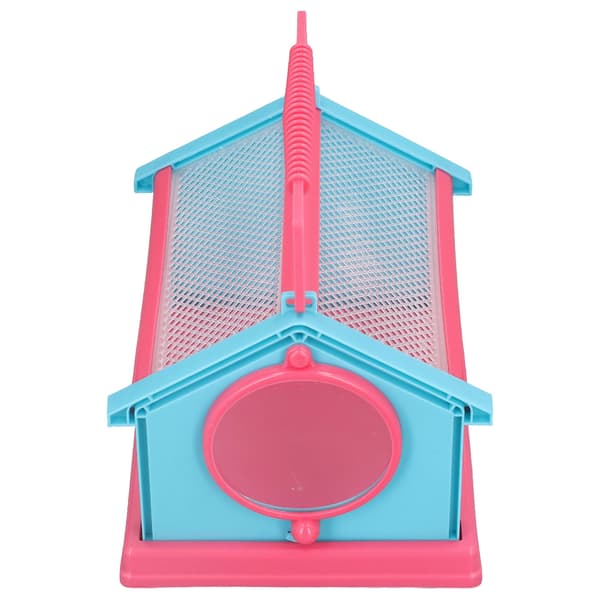 Insect Box Portable Handle Breathable Ventilated Cover Easy Observation Bug Catcher for Natural Exploration