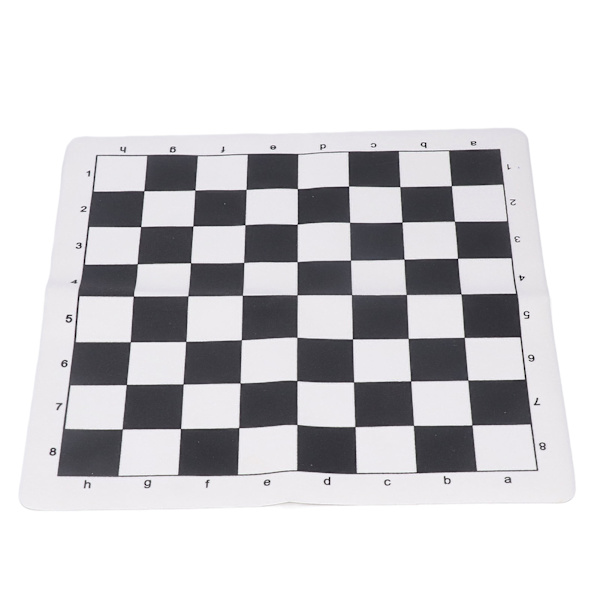 Schackbräde Endast schackbräde PU Portable Soft Standard 35x35cm för resor utomhuscamping