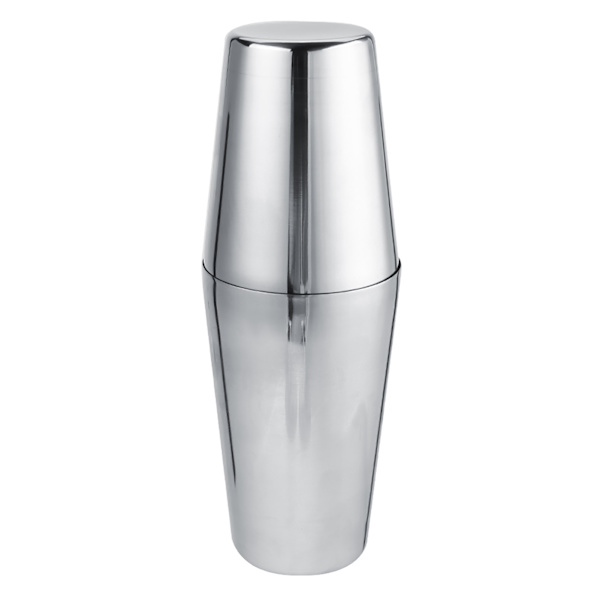 Rustfrit stål Wine Cocktail Shaker Set Blanding Fremstilling Drikkebeholder Barware (600/450 ml)
