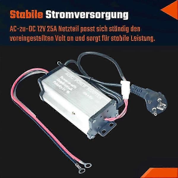 220 V til 12 V AC/DC strømadapter transformator for 5 KW 8 KW luftvarmer parkeringsvarmer for campingvogn, bobil EU-plugg Edition 0120