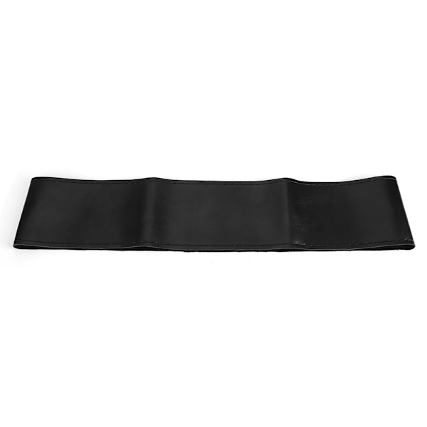 Läderrattöverdrag Nål Tråd Kit DIY Sidolinje Handsömnad Bil Interiör Dekoration Svart