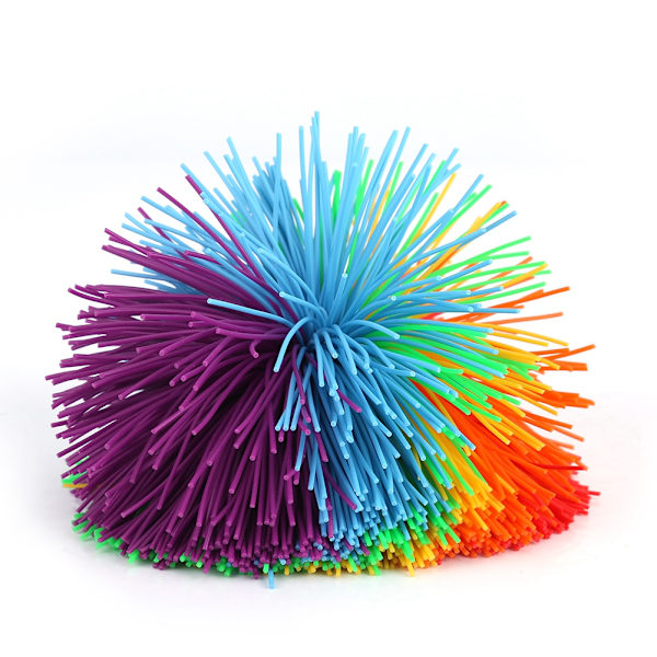 Silikon Stressball Regnbue Fargerik Sensorisk Lekeball