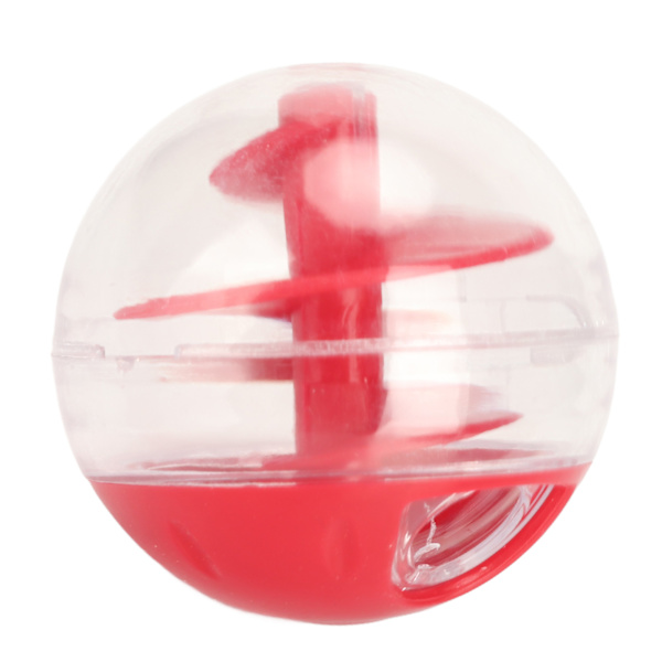 Cat Treat Dispensing Ball Bittålig Interactive Pet Slow Feeder Pusselboll för kattunge