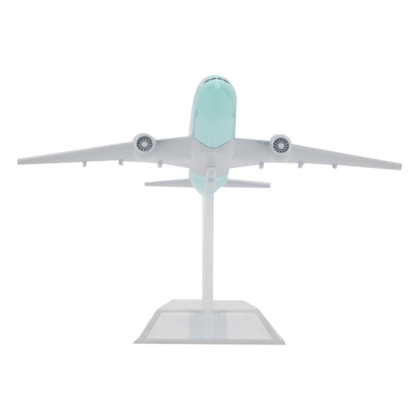 Flygplansmodell Basfäste Legering Metall Flygleksaker för barn Garagesatser 16cm(Canada777)