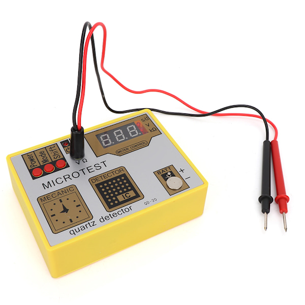 QD-20 Klocka Batteri Puls Tester Quartz Movement Tester Avmagnetiseringsmaskin Klocka Reparationsverktyg
