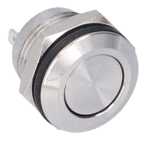 Vanntett Strømbryter i Rustfritt Stål 5 stk 0‑220V Flat Skruekobling 12mm