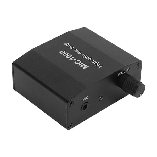 Mikrofonförstärkare Mic Audio Amp High Gain 1000 Times Amplification Accessory Set Kit