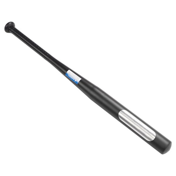 Baseballbat tykt Robust sort bærbar selvforsvarslegering stålbat til forsvar udendørs