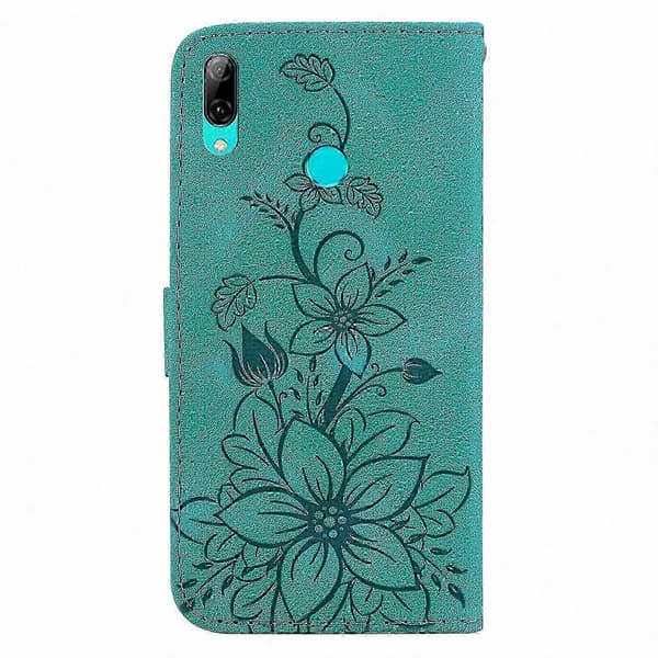 Huawei P Smart 2019 Skyddsskal i äkta läder Green