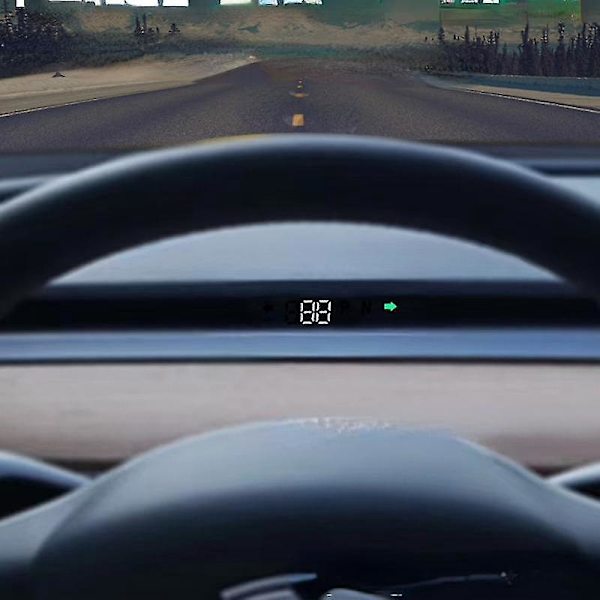 Tesla Model 3 Y Head-up Display Kompatibel med 2019-2022 modeller Vattentät Vänster sida