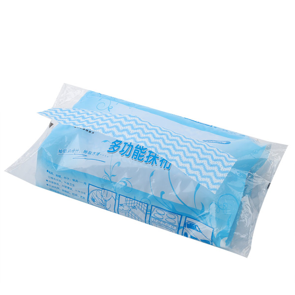 80 st Non-stick engångs olja Non-woven tyg Duster Diskduk Handduk Kök (blå)