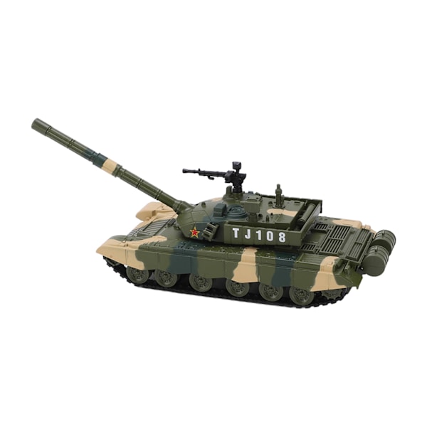 Tilbagetrækningskampvogne Model Legering Militær Tank Kampvogn Legetøj med Lys og Lyd til Militære Fansdrenge