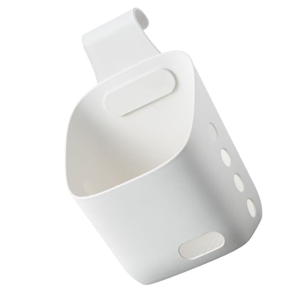 Small Plastic Hanging Basket Kitchen Bathroom Storage Basket Kitchen Bedroom White Large Size 55210