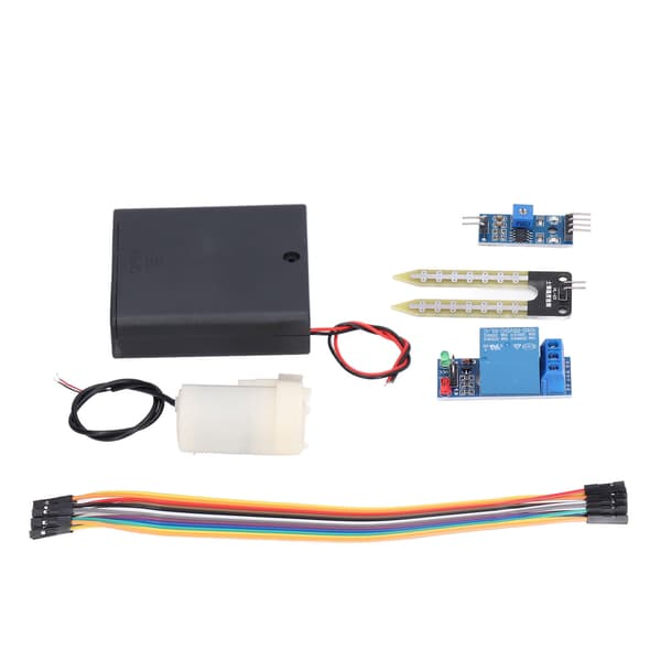 DIY Elektronisk Vattningssats Automatiskt Bevattningssystem Modul Jordfuktighetssensor Pump