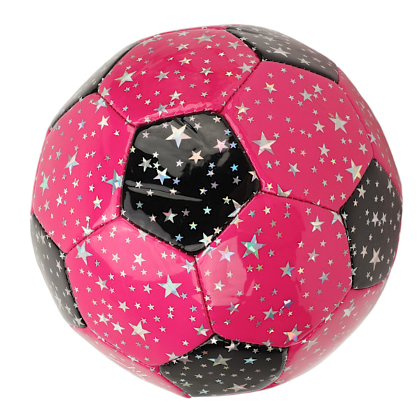 Barnefotball i størrelse 3 Rosa Oppblåsbar PU Gummifôr Barn Fotballleke for utendørs
