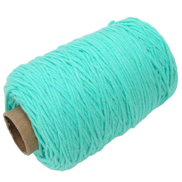 Tuftgarn 0,5 cm Brett 8-faldigt Mjukt Bomulls-Polyester Krympresistent Mattgarn för Hantverk DIY Mattor
