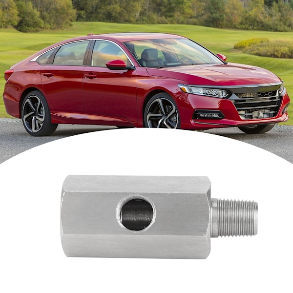1/8\" BSPT olietryksgiver T-stykke til NPT-adapter Turbo tilførselsledningsmåler