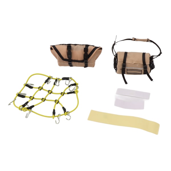 RC Simulation Yellow Roof Bagage Net för Traxxas 1/18 TRX4M