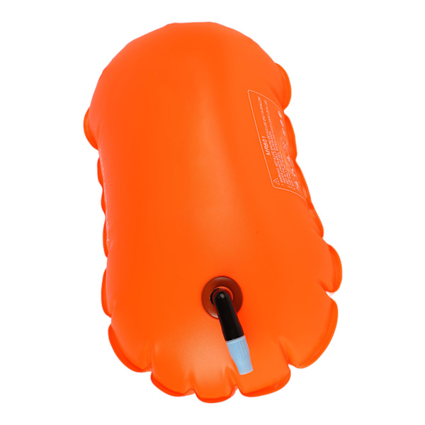 Simboj Öppet vatten Säkerhet Simning Livsräddande Driftväska för simträning Snorkling Vitality Orange