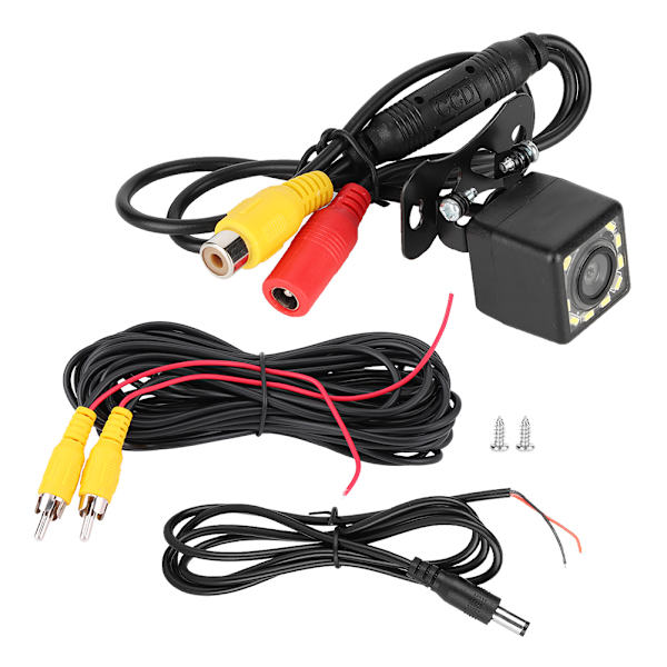 Auton takakamera HD 12 LED yökuvaus peruutusparkkimonitori CCD IP 67 vedenkestävä