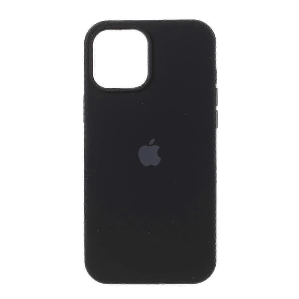 【LD】Silkeblød Solid Silikone Cover Kompatibel med iPhone 12 Mini Etui_Gave Kompatibel med G Black