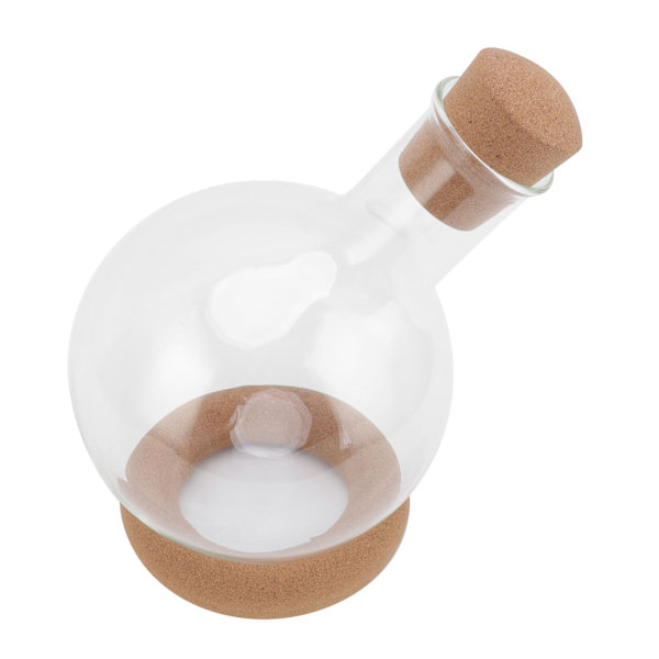 Rødvinsskaraffel Quick Sober Høj Borosilikatglas Transparent Glas Vindispenser med base til Bar Husholdningsgaver 1000ml