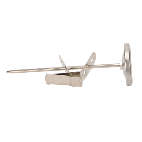 Sond Ovnstermometer Stor urskive Design Rustfritt stål Sond mattermometer med avtakbar klemme