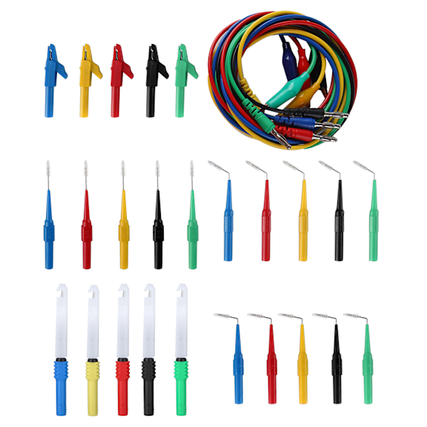 JT8036‑2 Teststikkabel Sæt Multimeter Testledning Multifunktionel Teststik Vandafvisende Testsonde