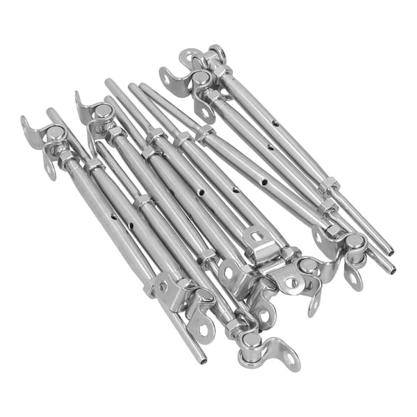 Stainless Steel Cable Railing Kit Adjustable Angle Cable Railing Kit for Stair Railings 3/16